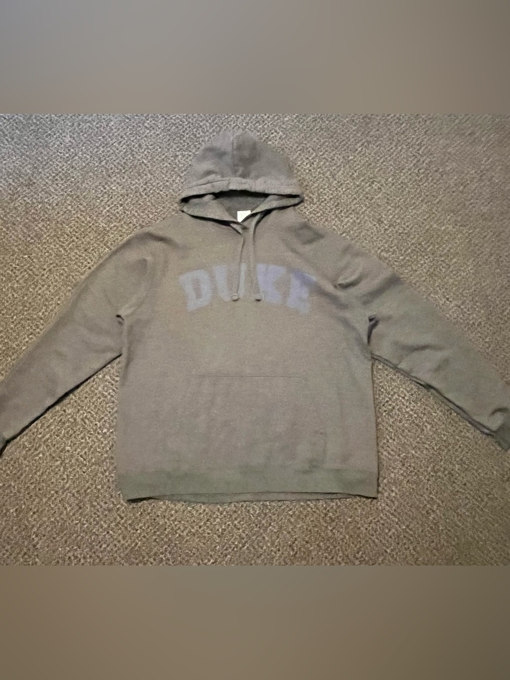 Port and Company Gray Duke Pullover Hoodie